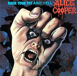 Alice Cooper - Raise your fist and yell (CD, käytetty)