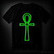 Ankh Green Neon light (T-shirt)
