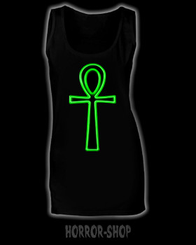 Neon ANKH green - dress