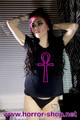 Ankh pink Neon light (T-shirt)