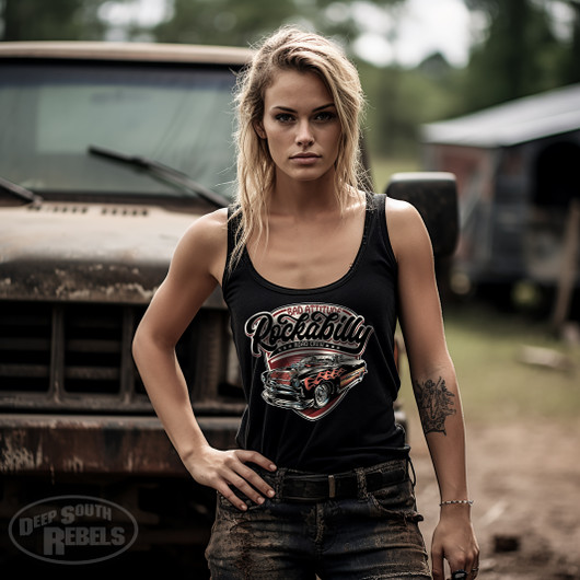 Bad attitude rockabilly t-shirt