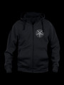 Baphomet Black, hoodie with zipper