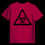 BIOHAZARD B cardinal red (T-shirt)