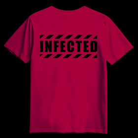 BIOHAZARD B cardinal red (T-shirt)