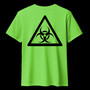 BIOHAZARD B Lime green (T-shirt)