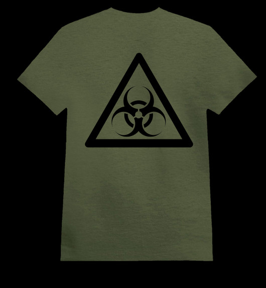 DANGER B army green (T-shirt)