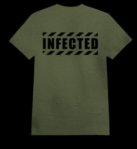 DANGER B army green (T-shirt)