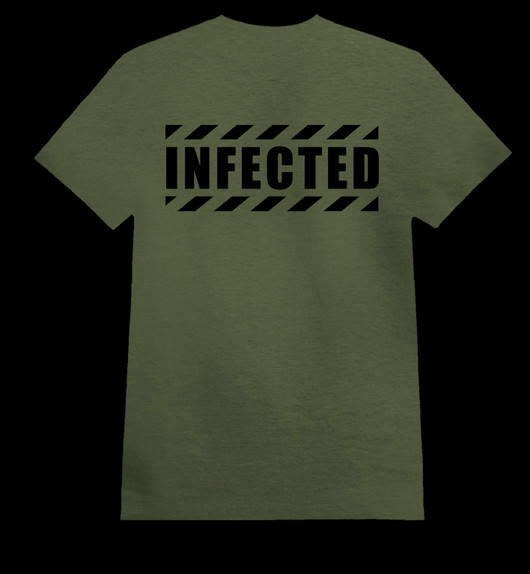 DANGER B army green (T-shirt)
