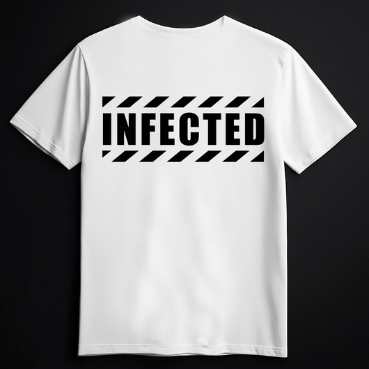 BIOHAZARD B white (T-shirt)