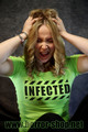 BIOHAZARD B Lime green (T-shirt)