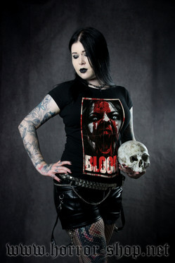 BLOOD musta (T-paita)
