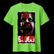 BLOOD Lime Green (T-shirt)