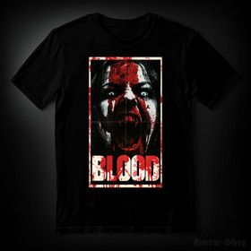 BLOOD musta (T-paita)