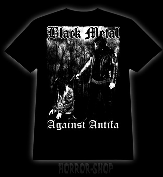 Black Metal Against Antifa, T-shirt