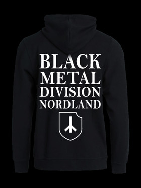Black Metal Division Nordland  (vetoketjullinen huppari)