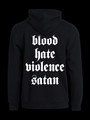 Black Metal Hooligan (hoodie with zipper)