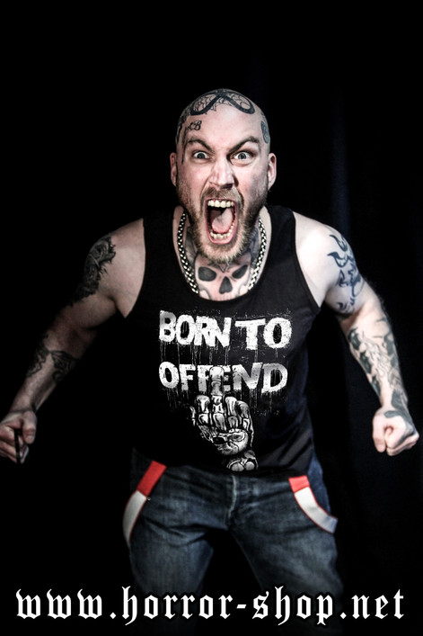 Born to offend T-paita