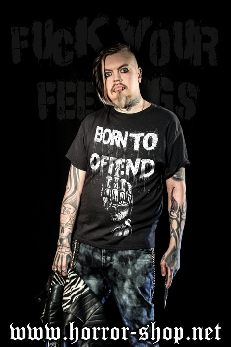 Born to offend T-paita