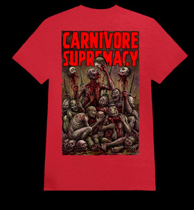 Carnivore Supremacy red (T-shirt)