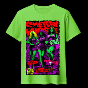 Cemetery Whores (green T-shirt)
