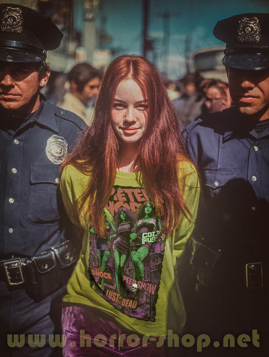 Cemetery Whores (green T-shirt)