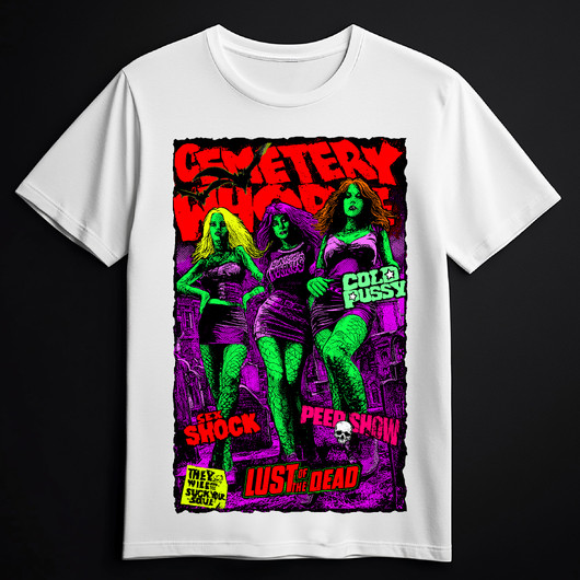 Cemetery Whores (white T-shirt)