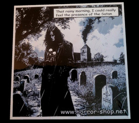 Chosing Death Comic strip (sticker)