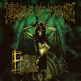 Cradle of filth - Eleven burial massis (2CD käytetty)