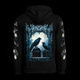 CROWS hoodie with zipper