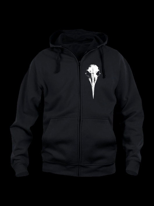 Crow skull hoodie 