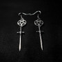 Dagger of the demon earrings