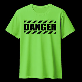 DANGER Lime Green (T-shirt)