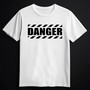 DANGER valkoinen (T-paita)