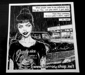 Deadly Nice Comic strip (sticker)