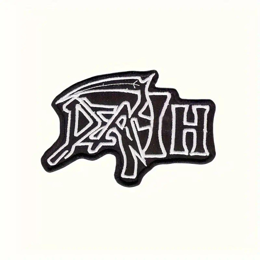 DEATH Patch Black border