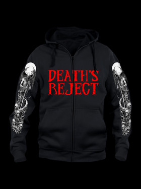 Death's Reject hoodie with zipper