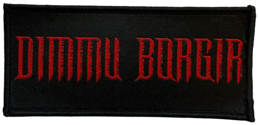 DIMMU BORGIR Logo red - Patch 