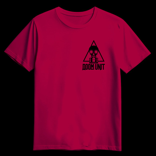 DOOM UNIT B Cardinal red (T-shirt)