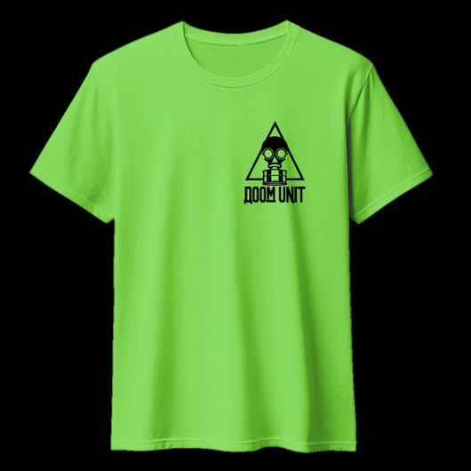 DOOM UNIT  B Lime Green (T-shirt)