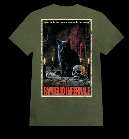 Famiglio infernale army green (T-shirt)