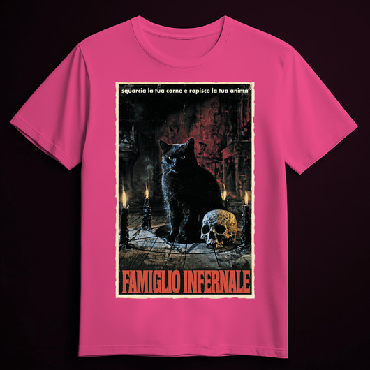 Famiglio infernale pink (T-shirt)