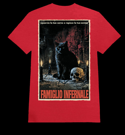 Famiglio infernale red (T-shirt)