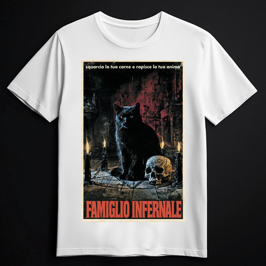 Famiglio infernale white (T-shirt)