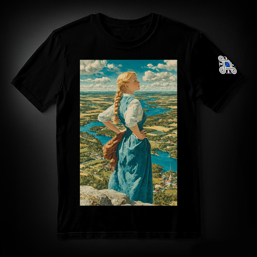 Suomi-Finland maiden (T-shirt)