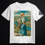 Suomi-Finland maiden (white T-shirt)