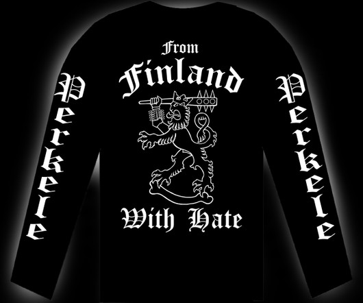 From Finland With Hate- long sleeve