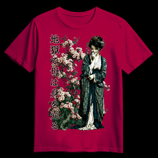GEISHA cardinal red (T-shirt)