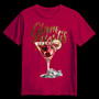 GLAM MORTIS cardinal red (T-shirt)