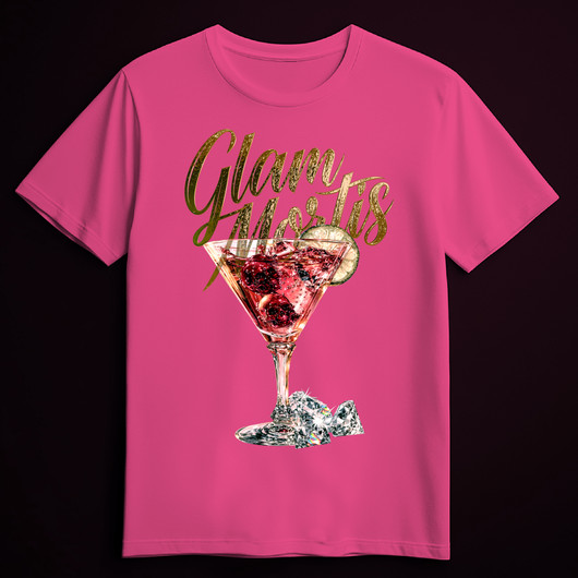 GLAM MORTIS pink (T-shirt)
