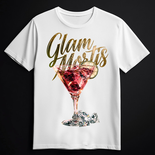 GLAM MORTIS white (T-shirt)